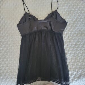Flora, Size XL, Black Teddy